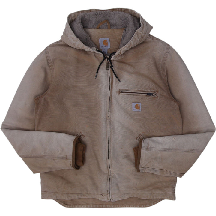 Vintage Carhartt 104392-BRN Sherpa-Lined Hooded Detroit Jacket Size S | Migration_Jackets WW Collection | Fashion Rerun
