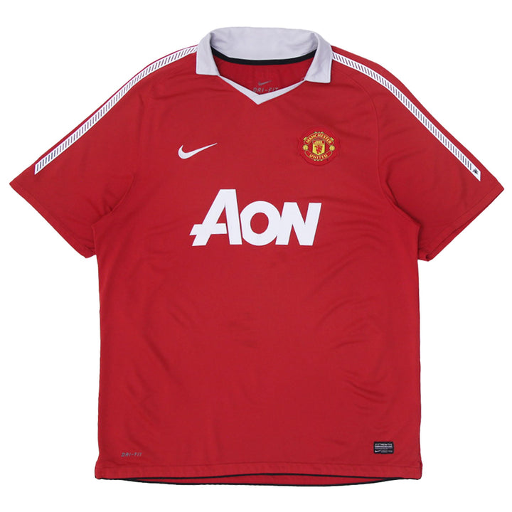 Mens Manchester United 2010/2011 Home Football Shirt Nike Soccer Jersey