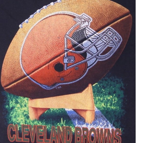 Vintage Nutmeg Mills 1994 Cleveland Browns Sweatshirt Made In USA