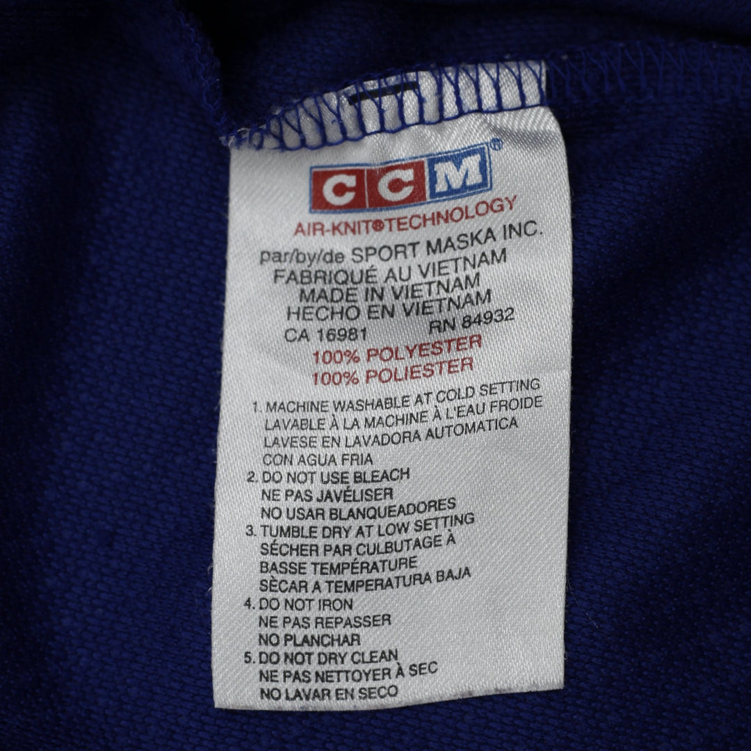 Vintage Youth Boys CCM Toronto Maple Leafs NHL Hockey Jersey | Migration_Jersey - Detail View | Fashion Rerun