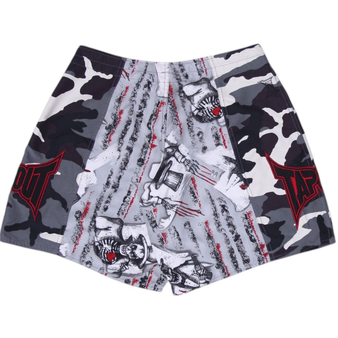 Tapout Camo Skull Print Graphic Shorts Size 30 | Migration_Shorts - Side View | Fashion Rerun