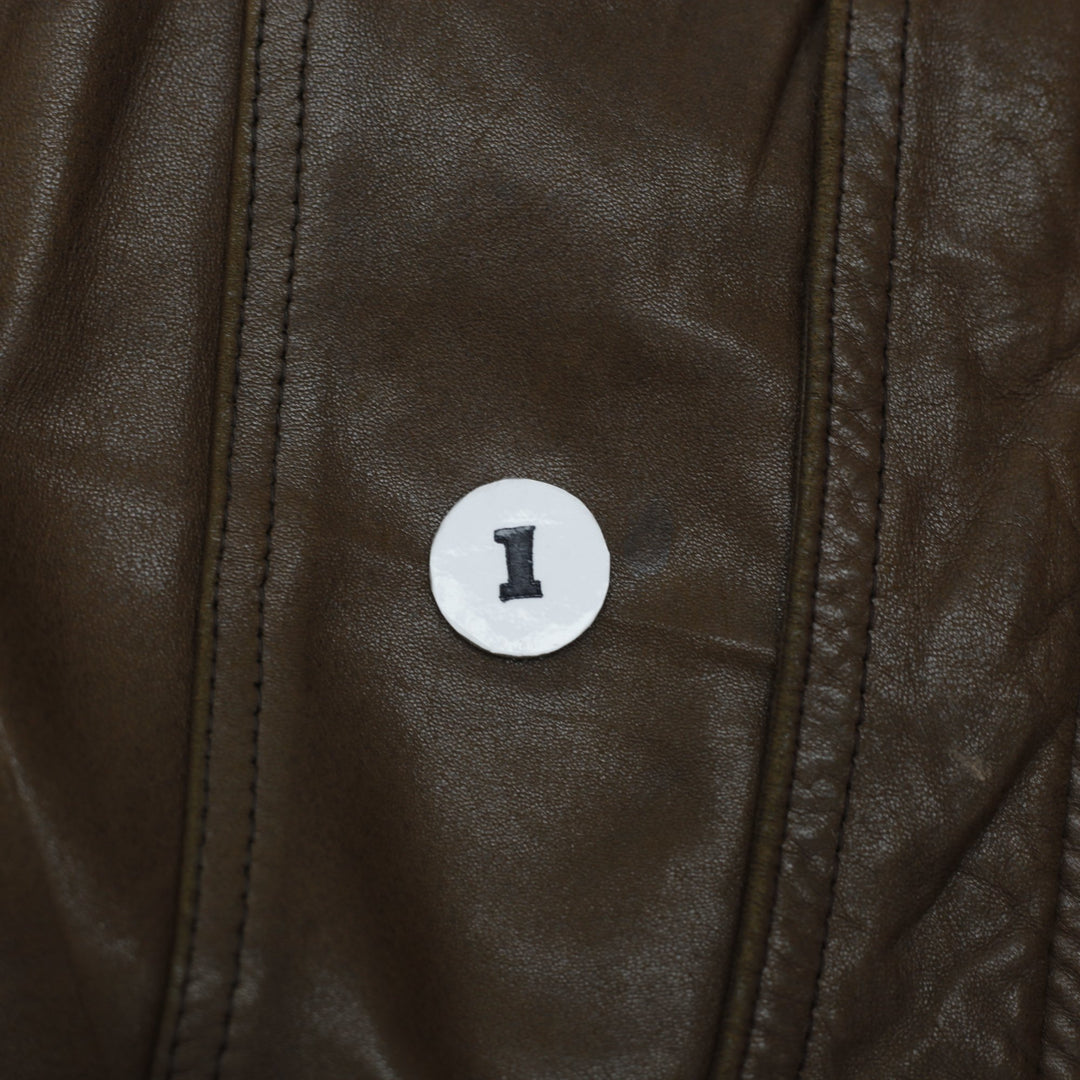 Vintage Casual Coat Leather Jacket Size L | Migration_Jackets - View 6 | Fashion Rerun