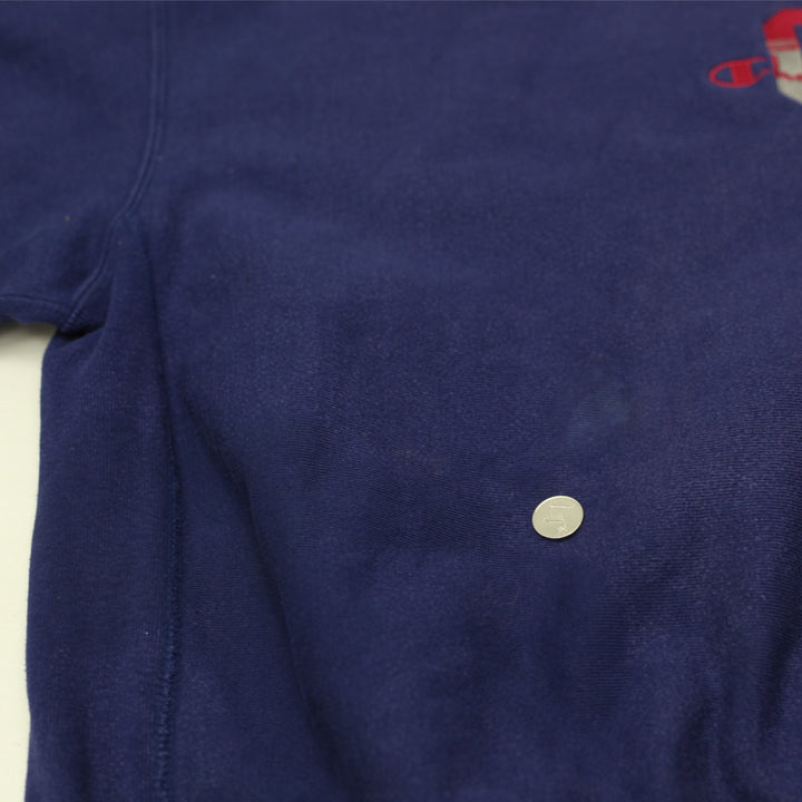 Vintage Champion Reverse Weave Sweatshirt-Navy Size L, Made In USA - Fashion Rerun Vintage Migration_Sweaters