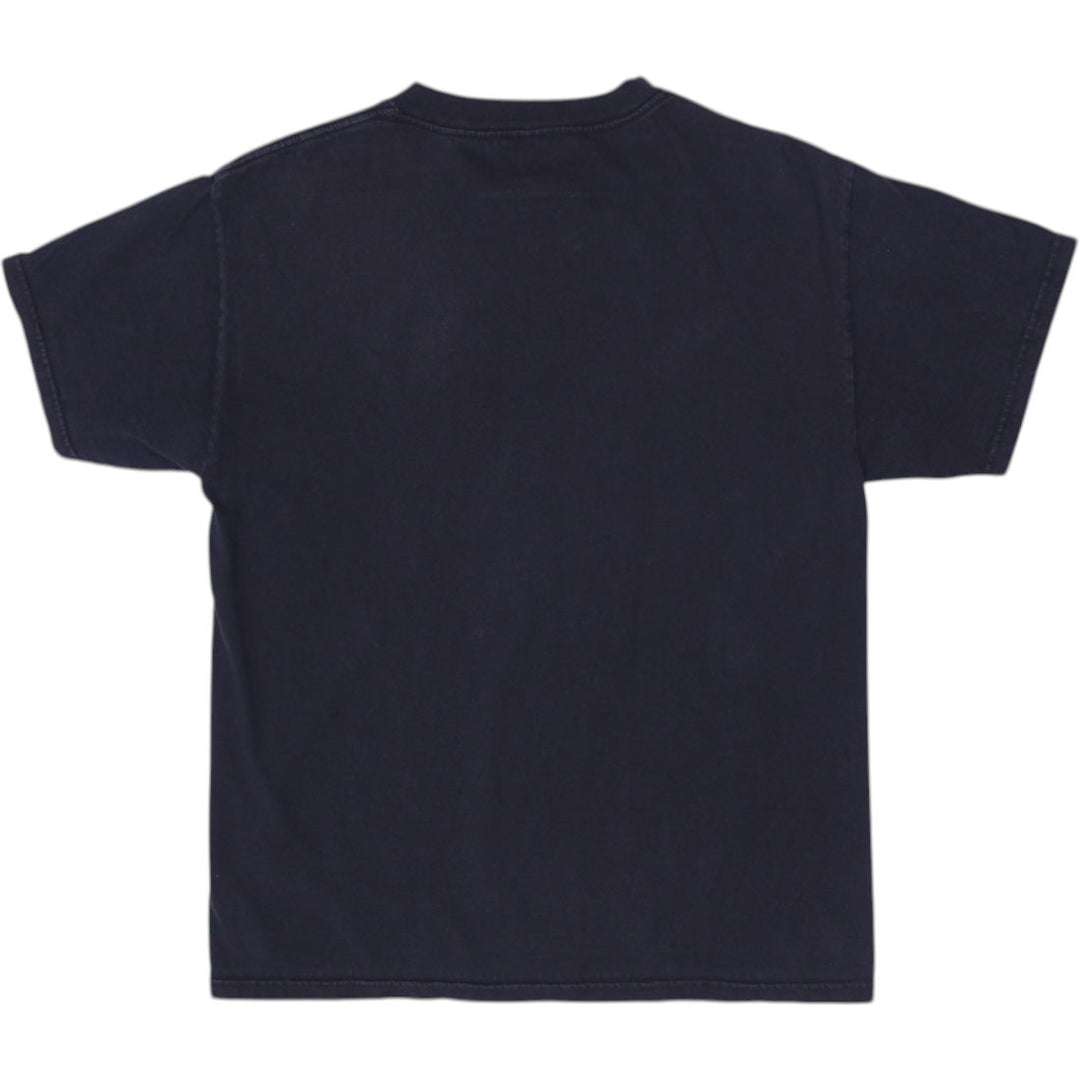 Vintage 2001 Liquid Blue "Skull Pile" Graphic T-Shirt Size M | Migration_T-Shirts - Side View | Fashion Rerun