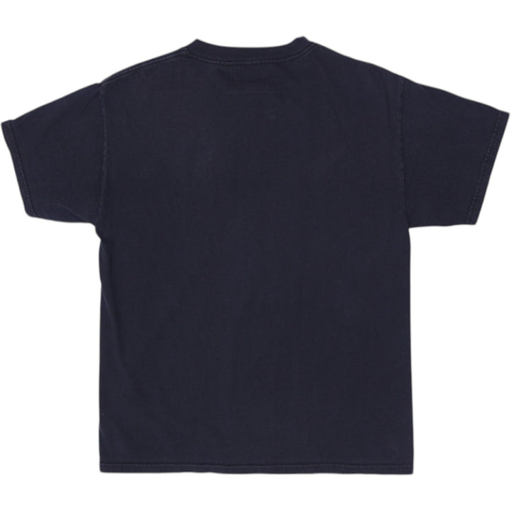 Vintage 2001 Liquid Blue "Skull Pile" Graphic T-Shirt Size M | Migration_T-Shirts - Side View | Fashion Rerun