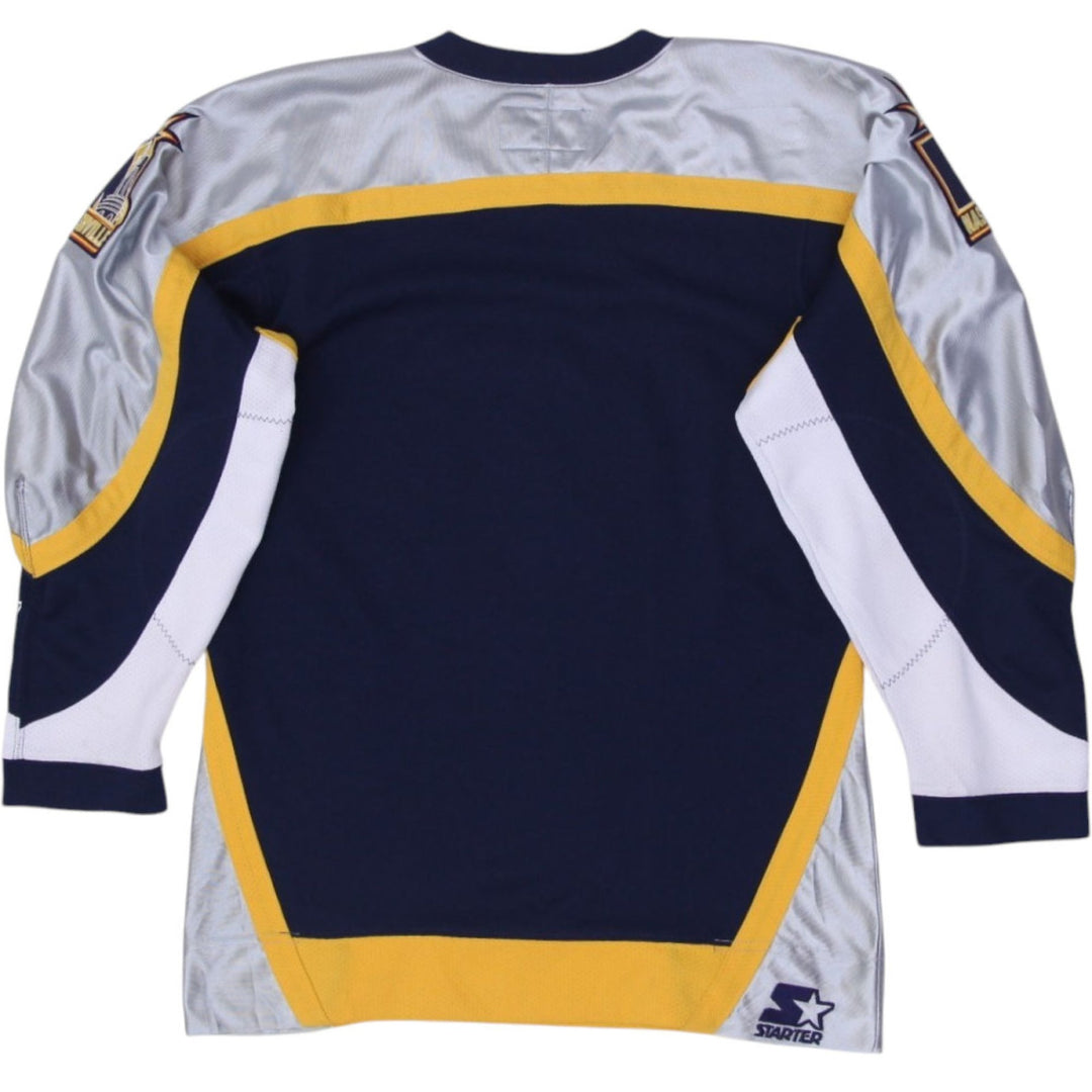 Vintage Nashville Predators NHL Hockey Jersey | Migration_Jerseys - Side View | Fashion Rerun