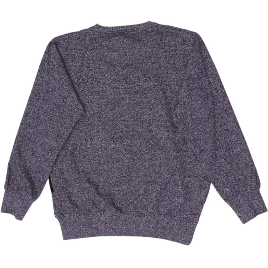Mens Abercrombie & Fitch Graphic Crewneck Sweatshirt Dark Charcoal Gray Medium