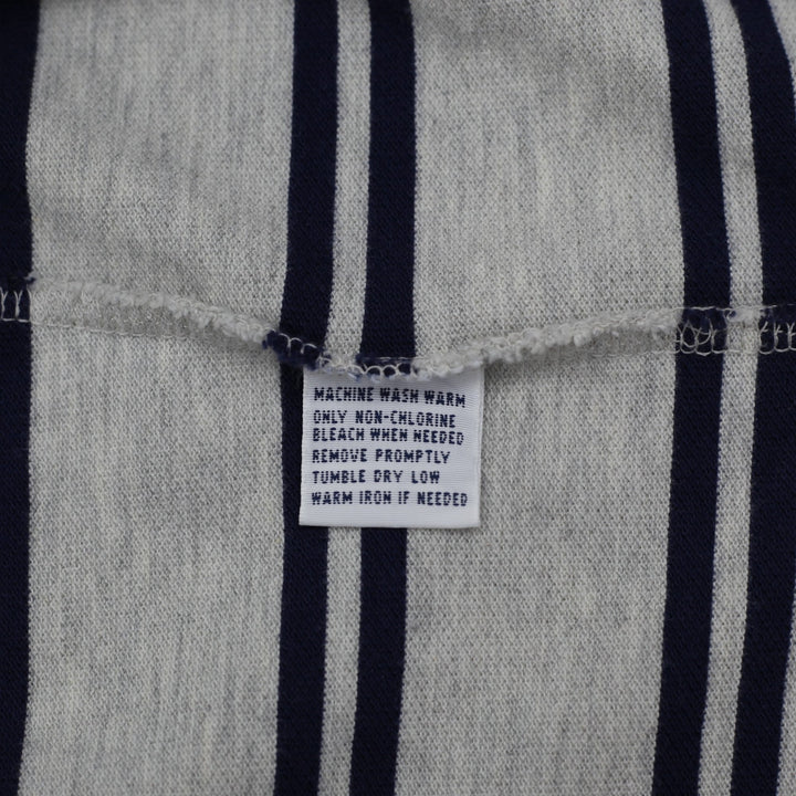 Mens Polo By Ralph Lauren Striped Polo T-Shirt Heather Grey Size M