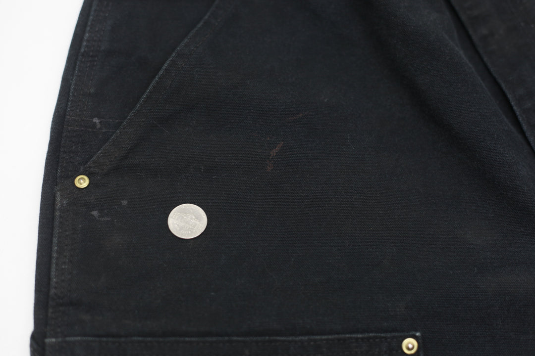 Mens Carhartt B01-BLK Loose Original Fit Double Knee Carpenter Pants Made In USA - Fashion Rerun Vintage Migration_Pants