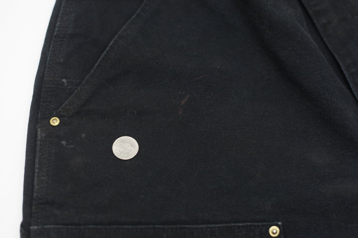 Mens Carhartt B01-BLK Loose Original Fit Double Knee Carpenter Pants Made In USA - Fashion Rerun Vintage Migration_Pants