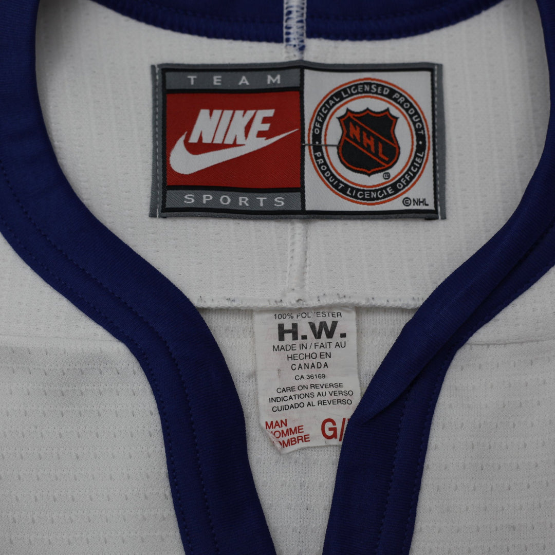 Vintage Nike NHL Toronto Maple Leafs Joseph # 31 Hockey White Jersey L | Migration_Jerseys - Back View | Fashion Rerun