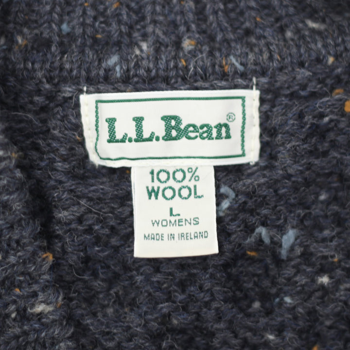 Vintage L.L.Bean 100% Pure Wool Knit Sweater Cardigan Ladies - Fashion Rerun Vintage Migration_Sweaters