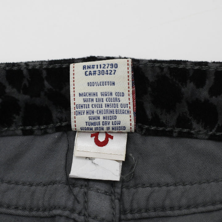 Y2K True Religion Leopard Velour Pants Size 26 | Migration_Jeans & Pants - Detail View | Fashion Rerun