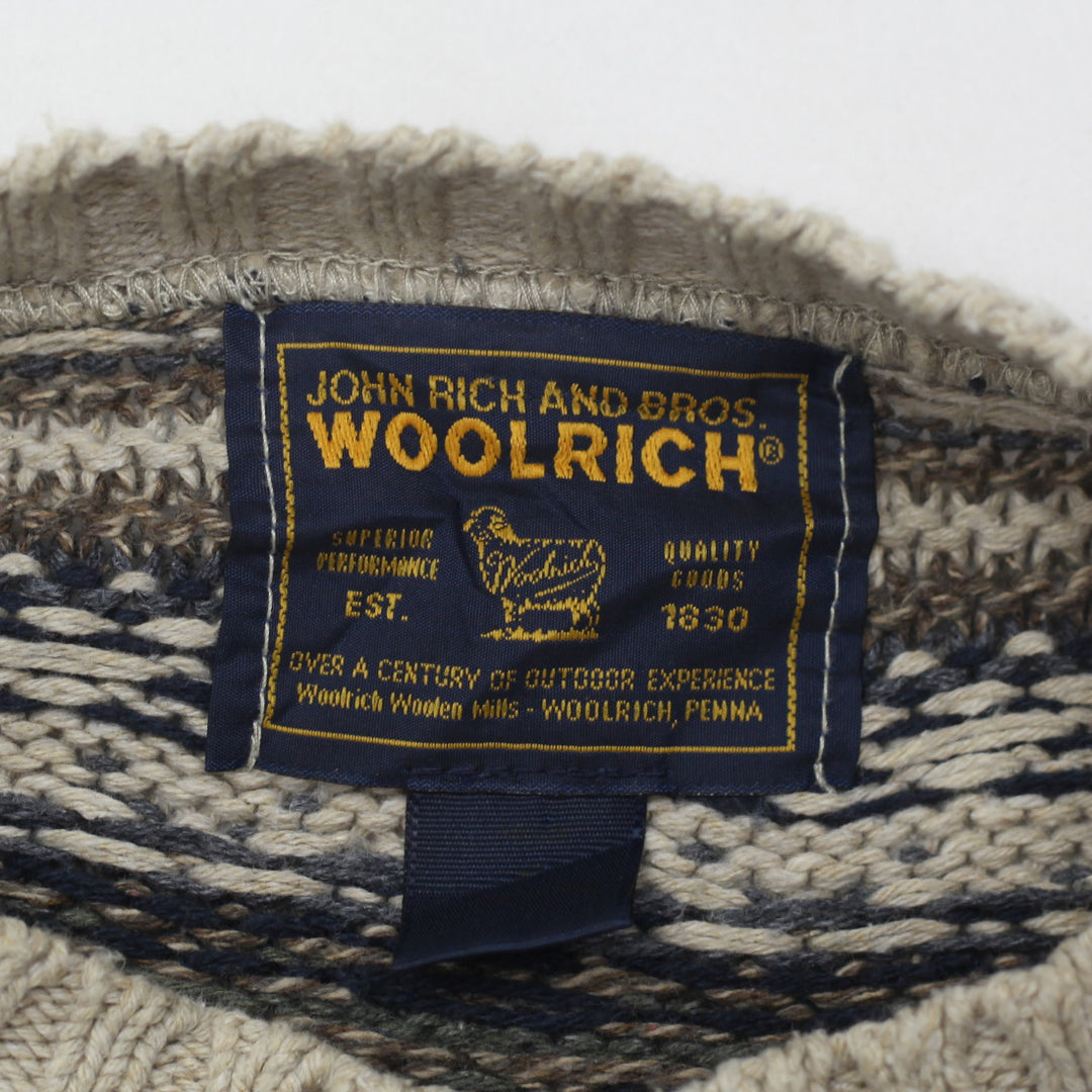Vintage Woolrich John Rich & Bros Fair Isle Wool Sweater Multi-Color - Fashion Rerun Vintage Migration_Sweaters