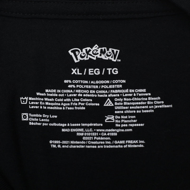 Mens Pokémon Pikachu Graphic T-Shirt Size XL