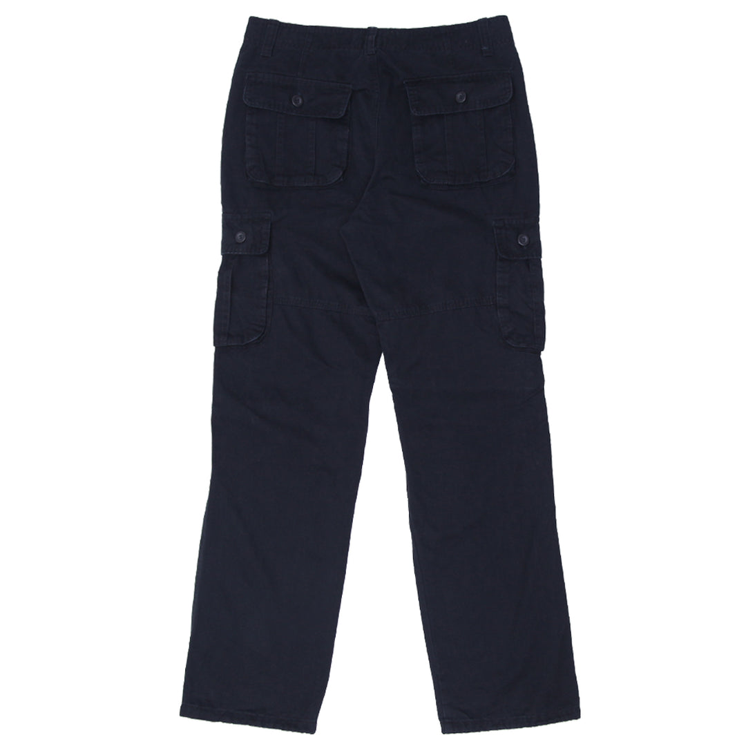 Mens Carhartt WIP Cargo Pants Black - Fashion Rerun Vintage Migration_Pants