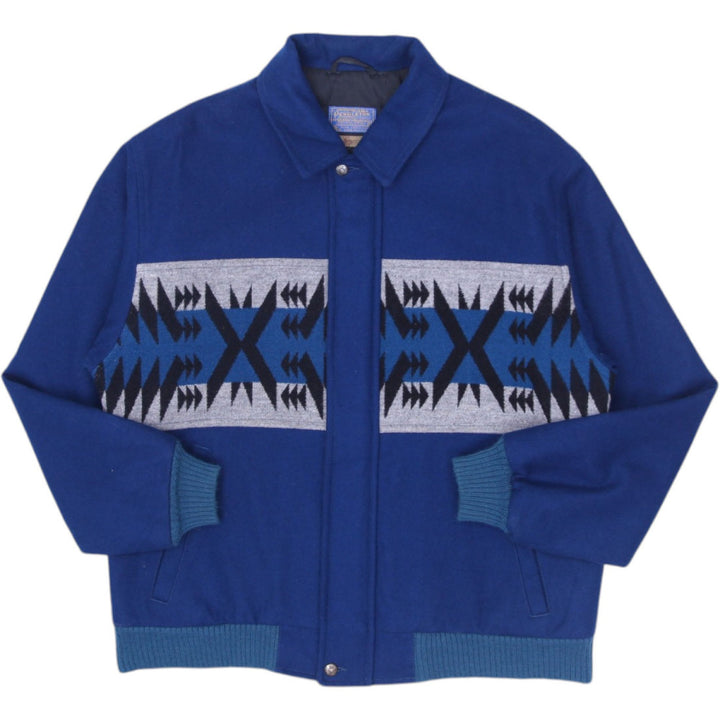 Vintage Pendleton High Grade Western Wear Navajo Aztec Wool Jacket