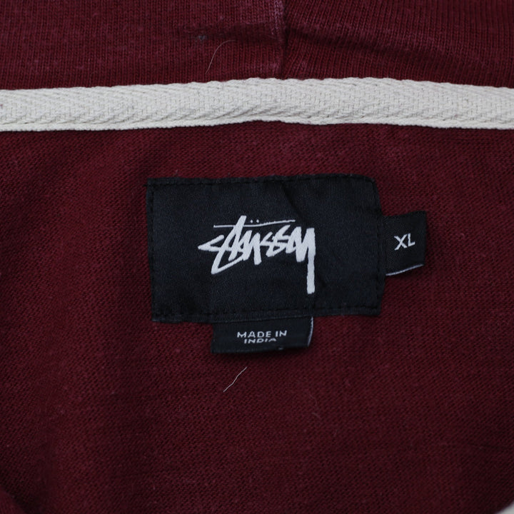 Stussy Pullover Graphic Streetwear Hoodie Size XL | Migration_Hoodies SW COLLECTION - Back View | Fashion Rerun