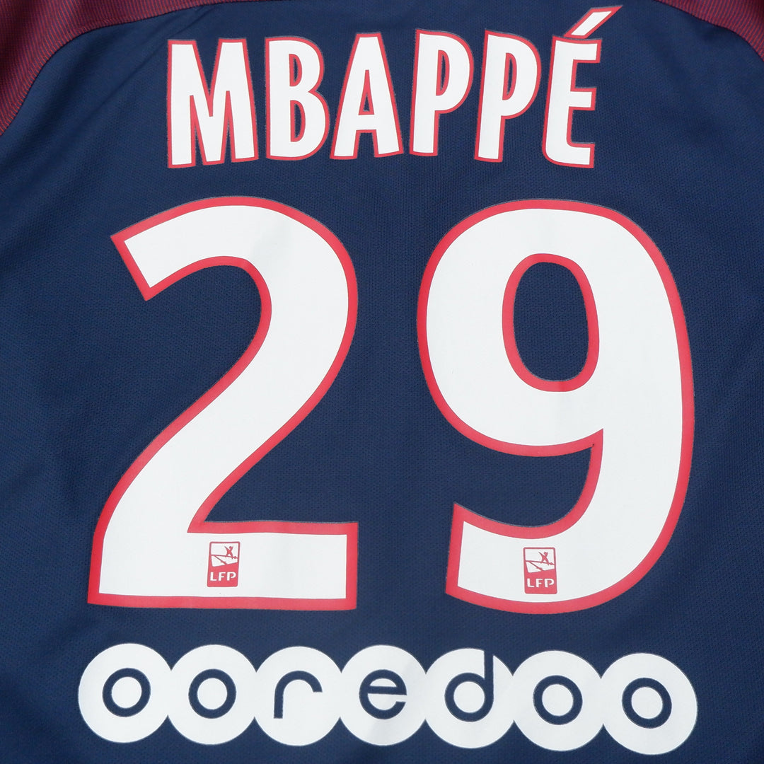 Mens Paris Saint Germain 2017 2018 Home Football Shirt Nike PSG Jersey