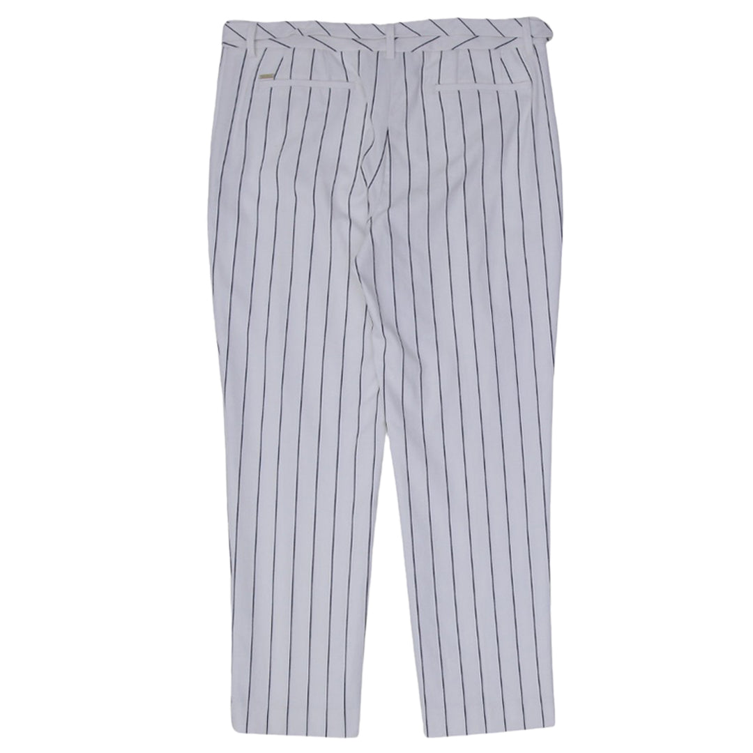 Ladies DKNY Striped Belted Pants