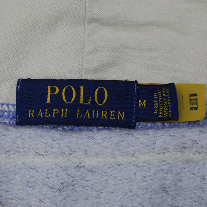 Mens Polo Ralph Lauren Serape Blanket Stripe Fleece Hoodie Size Medium