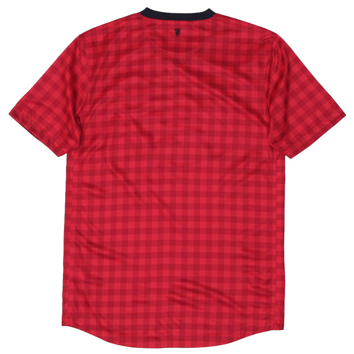 Mens Nike Manchester United Red Short Sleeve Football Shirt 2012/13 Home Jersey