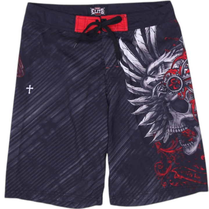 MMA Elite Graphic Polyester Boardshorts Size M | Migration_Shorts | Fashion Rerun