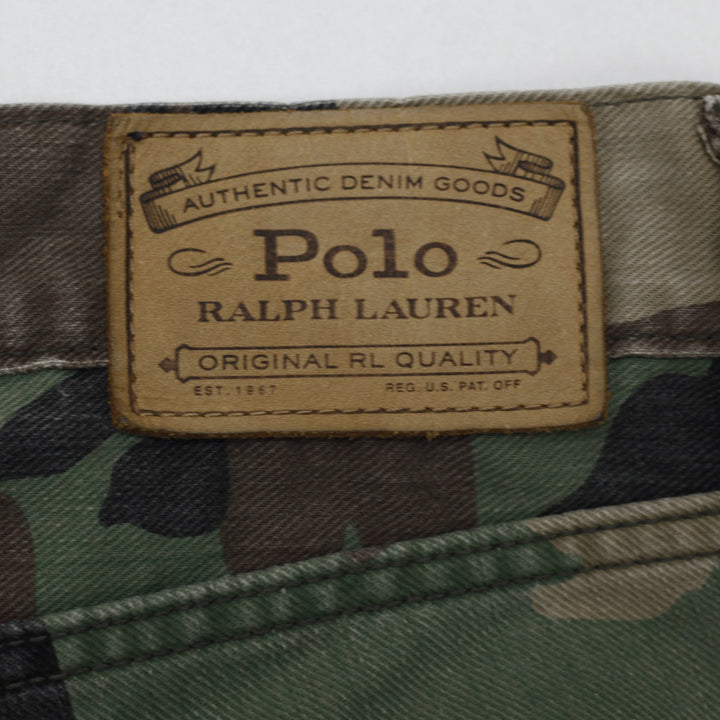 Mens Polo Ralph Lauren Camo Button Fly The Varick Slim Straight Jeans | Migration_Jeans - View 6 | Fashion Rerun