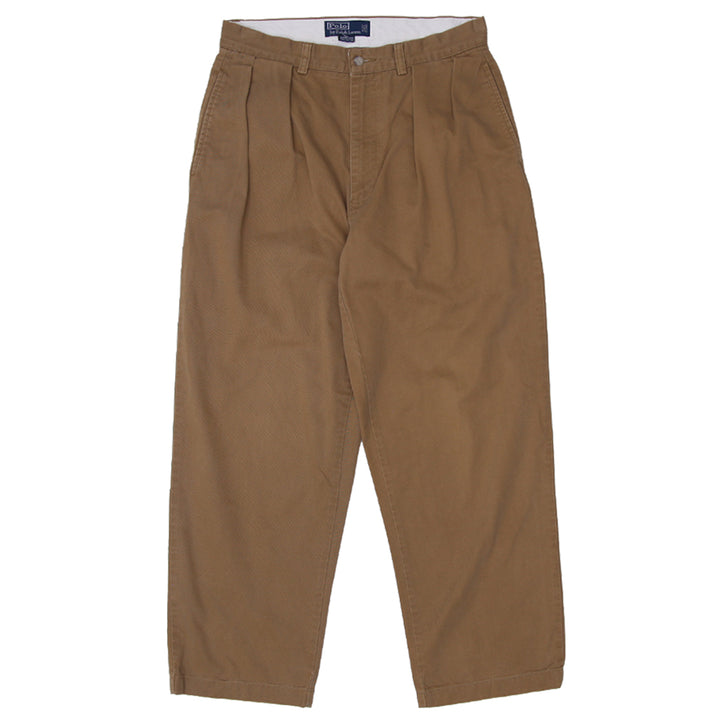 Vintage Polo by Ralph Lauren Classic Chino Andrew Pants Brown - Fashion Rerun Vintage Migration_Pants