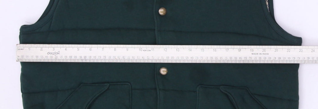 Vintage Mens Polo Ralph Lauren Dark Green Puffer Vest Size L | Migration_Vests - View 12 | Fashion Rerun