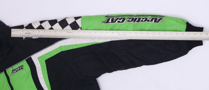 Vintage 90s Arctic Cat Jacket Thermal Lining Embroidery Design Jacket