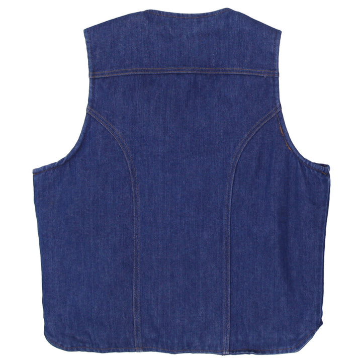 Vintage Wrangler Sherpa Lined Denim Vest