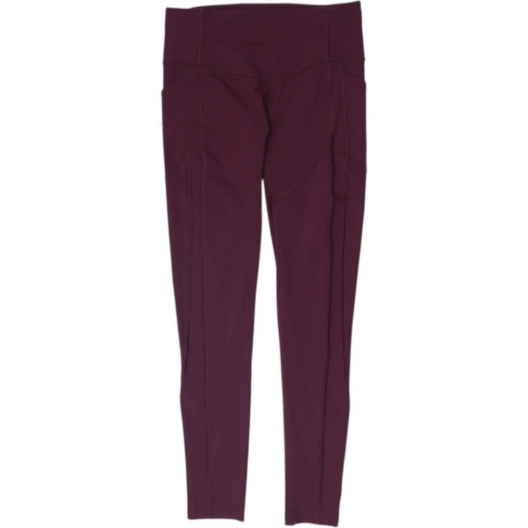 Ladies Lululemon SenseKnit Running Leggings Size 10