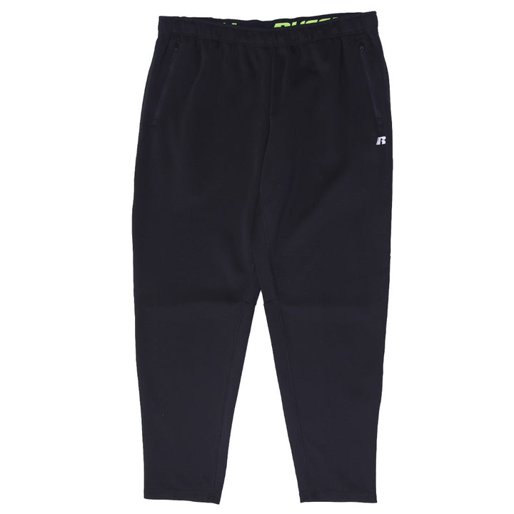 Mens Russell Dri Power 360 Black Sports Pants