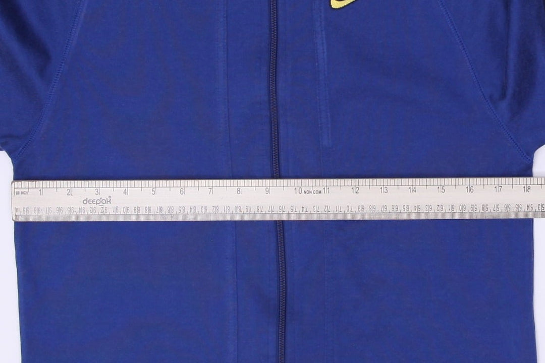Mens Nike French Terry Short Sleeve Zip Light Jacket T-Shirt Size S