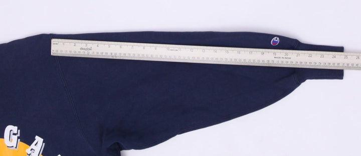 Vintage Champion Reverse Weave Navy University of Michigan Crewneck Sweatshirt L