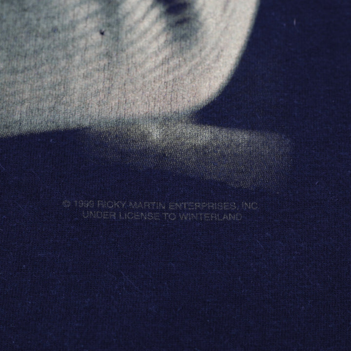 Vintage 1999 Ricky Martin Livin' La Vida Loca European Tour T-Shirt