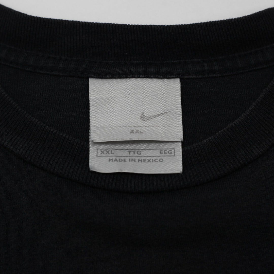 Vintage Mens Nike Futura Swoosh T-Shirt Size XXL