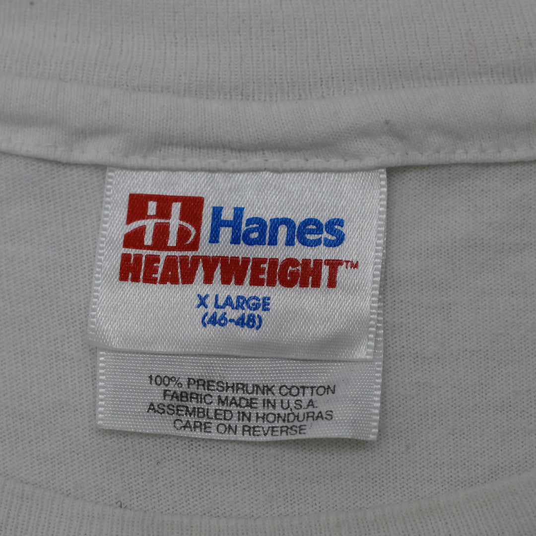 Vintage 1994 Flintstones Movie T-Shirt Size XL Roc Donald's McDonald's Promo Tee Hanes Single Stitch