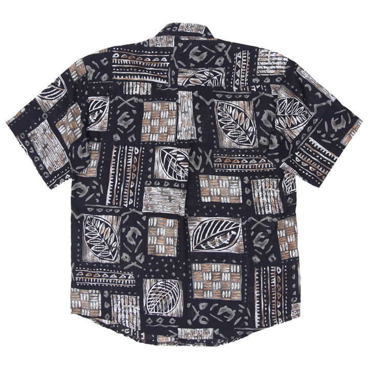 Vintage Du Maurier Shirt-Bold Geometric Abstract Pattern, Made in Australia Size S - Fashion Rerun Vintage Migration_Shirt