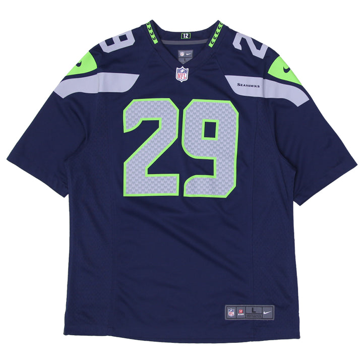 Mens NFL Seattle Seahawks #29 Thomas Jersey