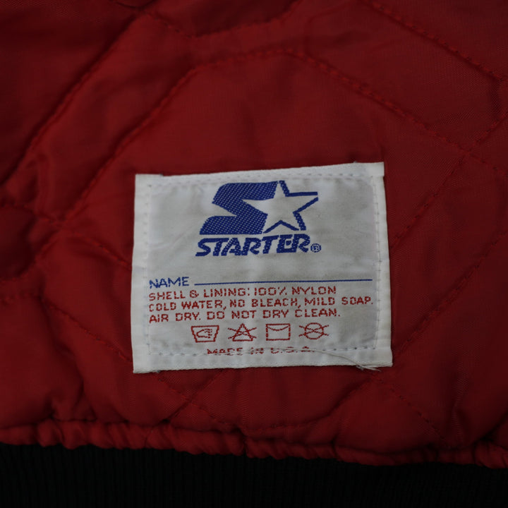 Vintage 90s Starter Chicago Bulls NBA Varsity Jacket Size XL