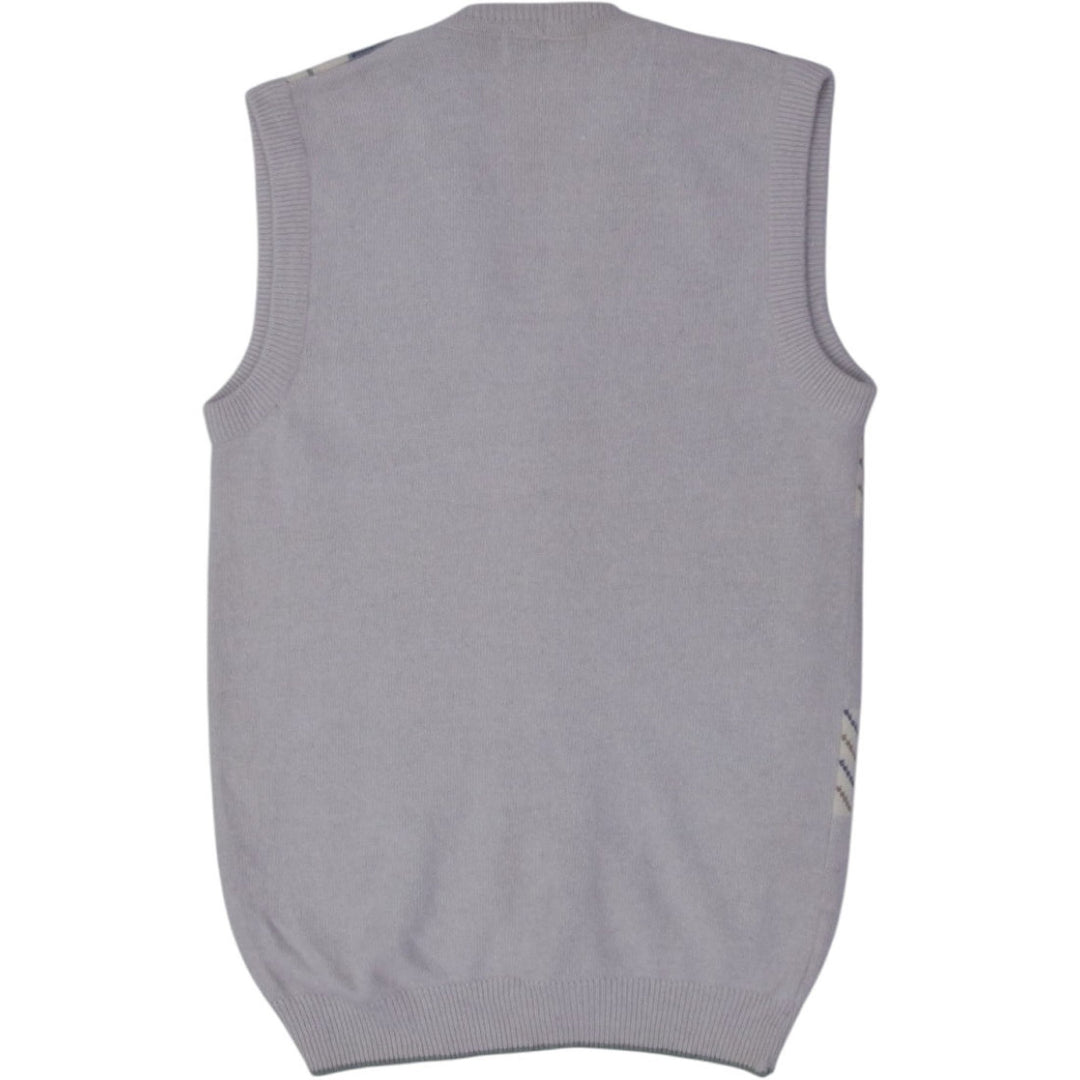 Vintage Super Angoora Coles Collection V-Neck Sweater Vest | Migration_Vests - Side View | Fashion Rerun