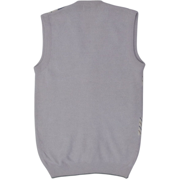 Vintage Super Angoora Coles Collection V-Neck Sweater Vest | Migration_Vests - Side View | Fashion Rerun