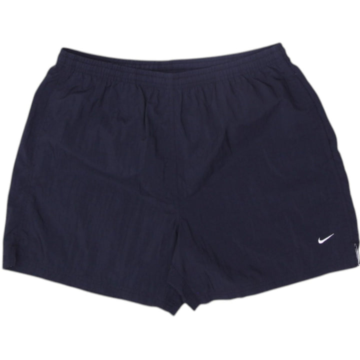 Vintage Ladies Embroidered Nike Black Nylon Sports Shorts | Migration_Shorts | Fashion Rerun