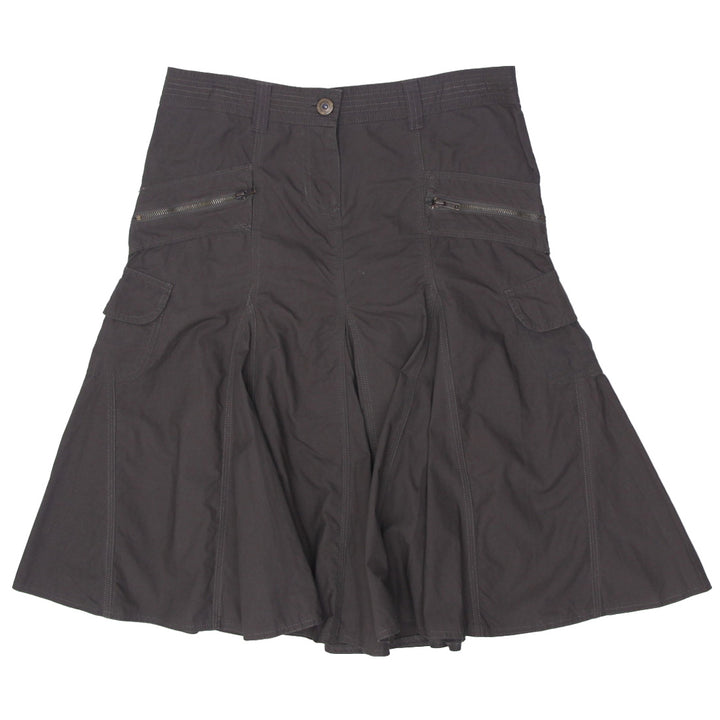 Y2K Ladies Papaya Flared Skirt