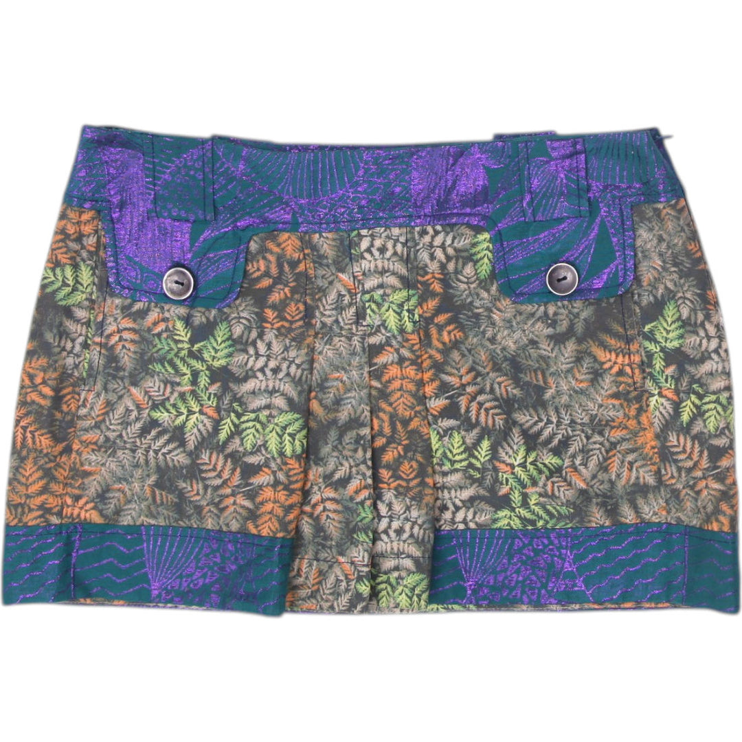 Y2K Ladies Custo Barcelona Abstract Pattern Skirt Size 40 | Migration_Skirts | Fashion Rerun