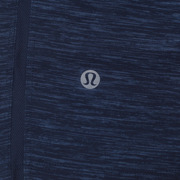 Mens Lululemon Heathered Navy Pace Breaker / T.H.E. Athletic Shorts