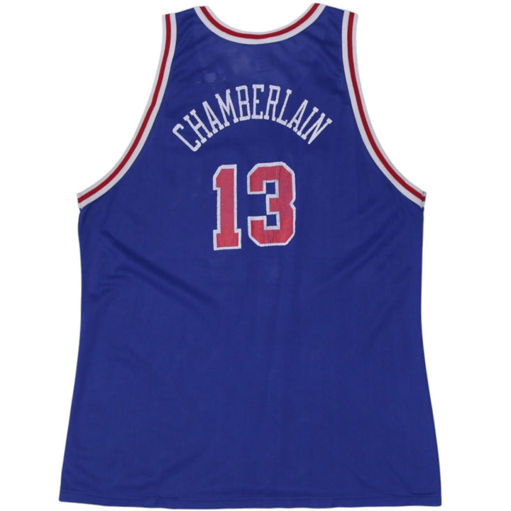 Vintage Champion Made In USA NBA Phila #13 Chamberlain Basketball Jersey