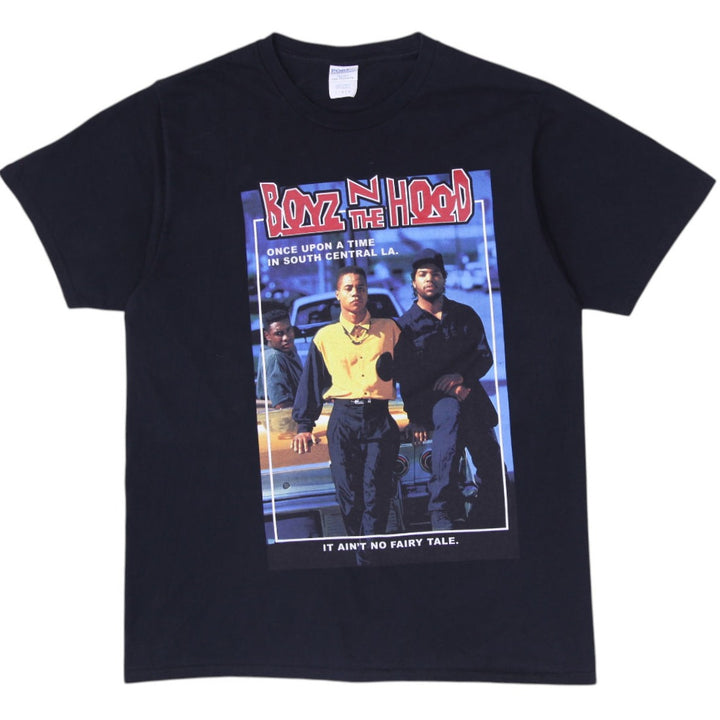 Mens Boyz N The Hood 1991 Movie Poster T-Shirt Size L